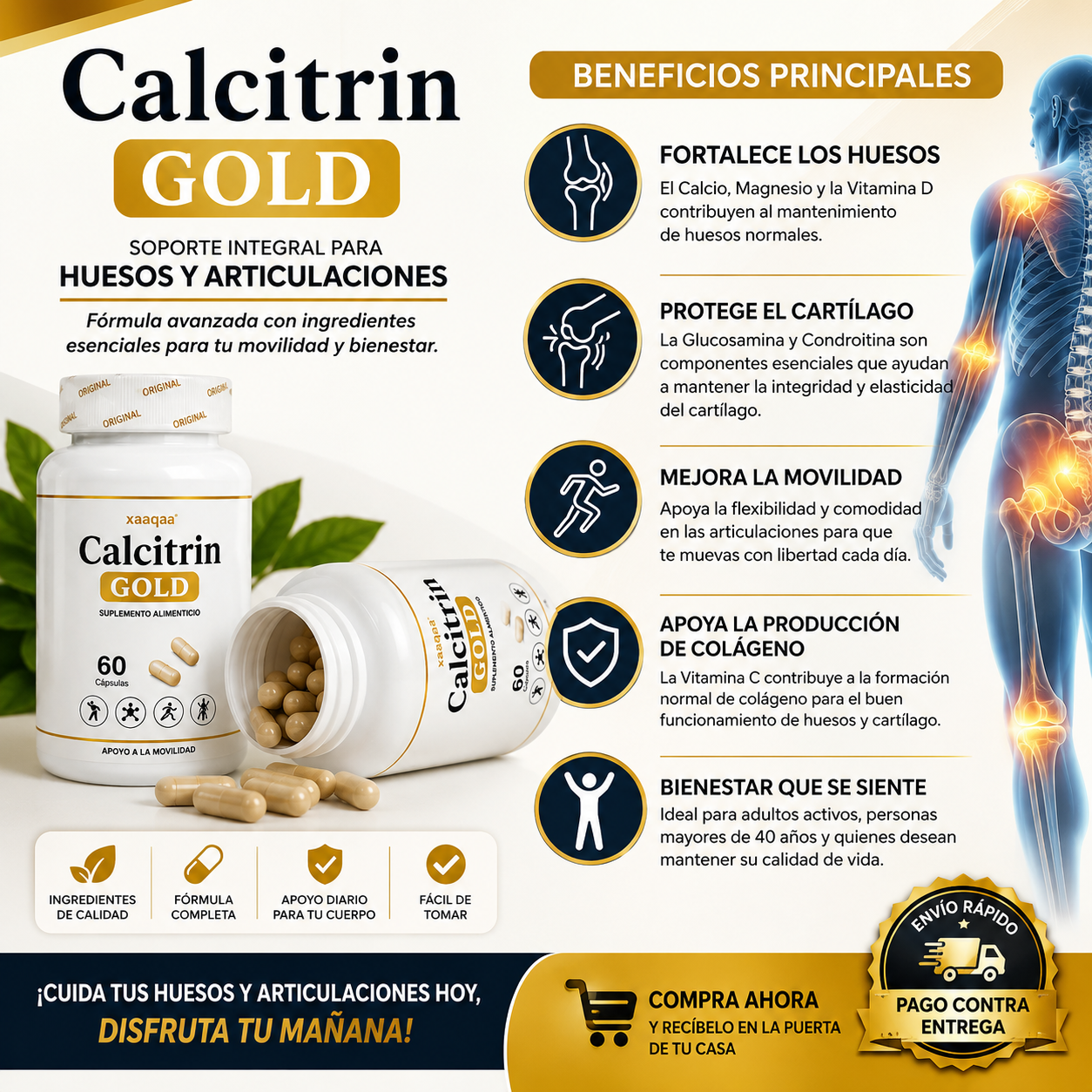 Calcitrin Gold 2x1